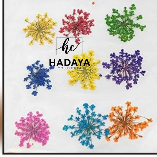 Pressed flowers