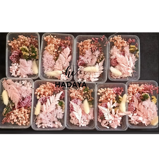 Dried flowers boxes