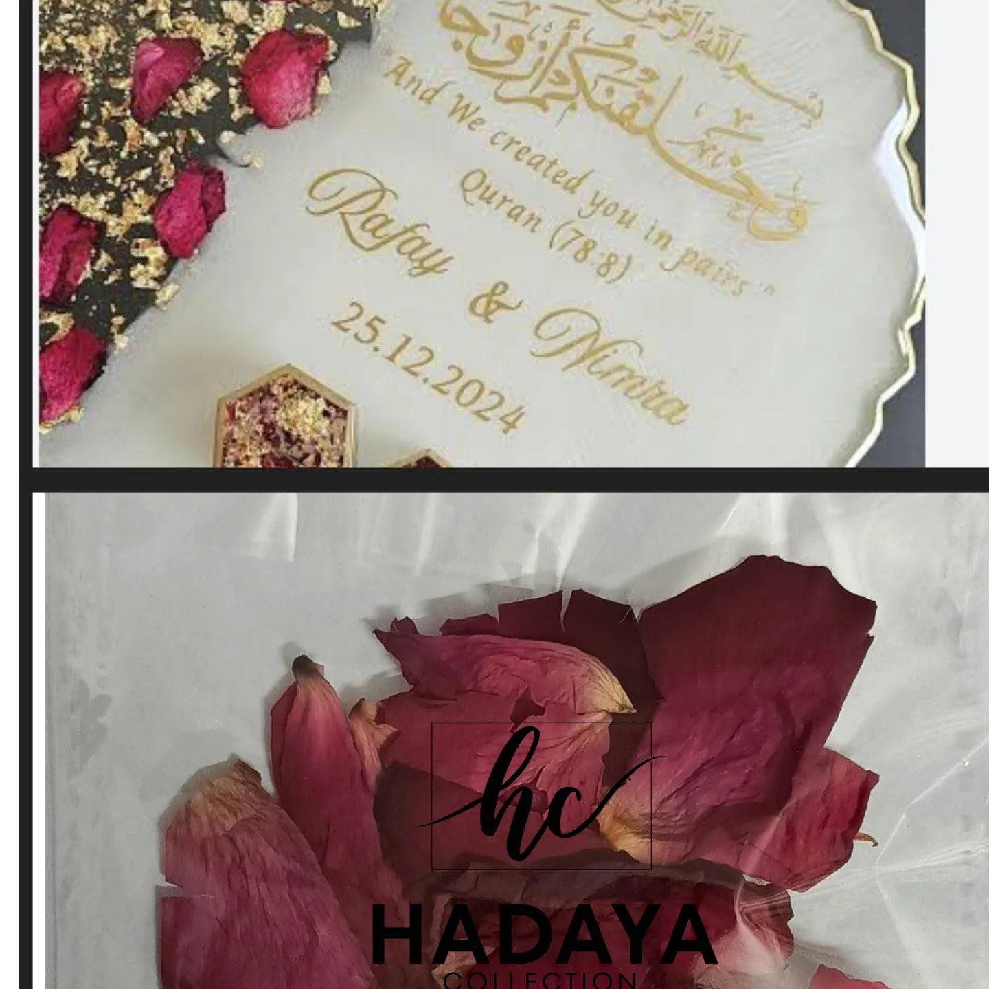 Dried flowers boxes
