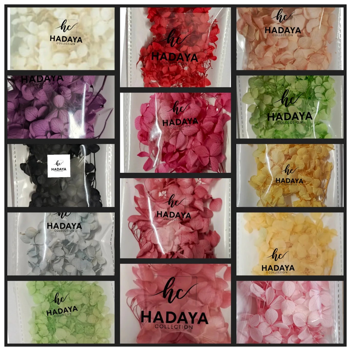 Dried flowers boxes